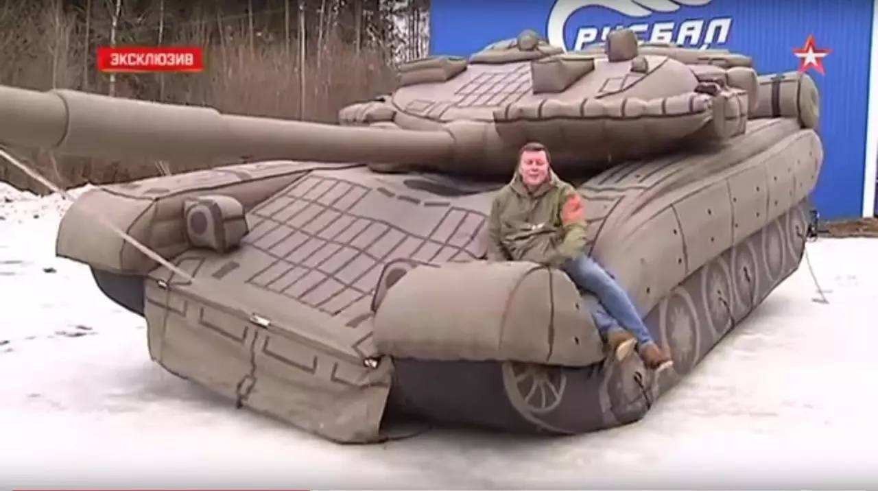 寿县充气坦克